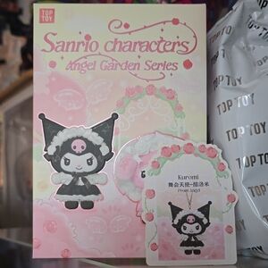 Sanrio Angel Garden Kuromi Figure in Black and Pink